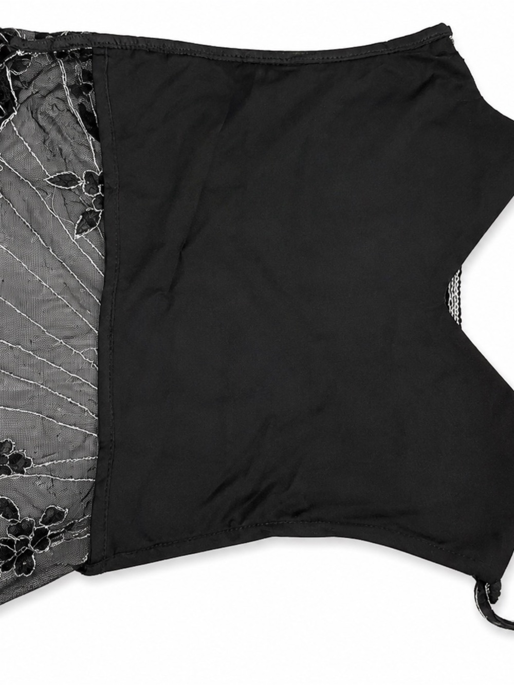 Vintage Beaded Mesh Floral Sequin Camisole - Picture 5 of 6